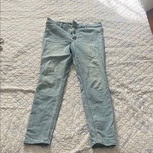 Women's Light Blue Jeans HOLLISTER